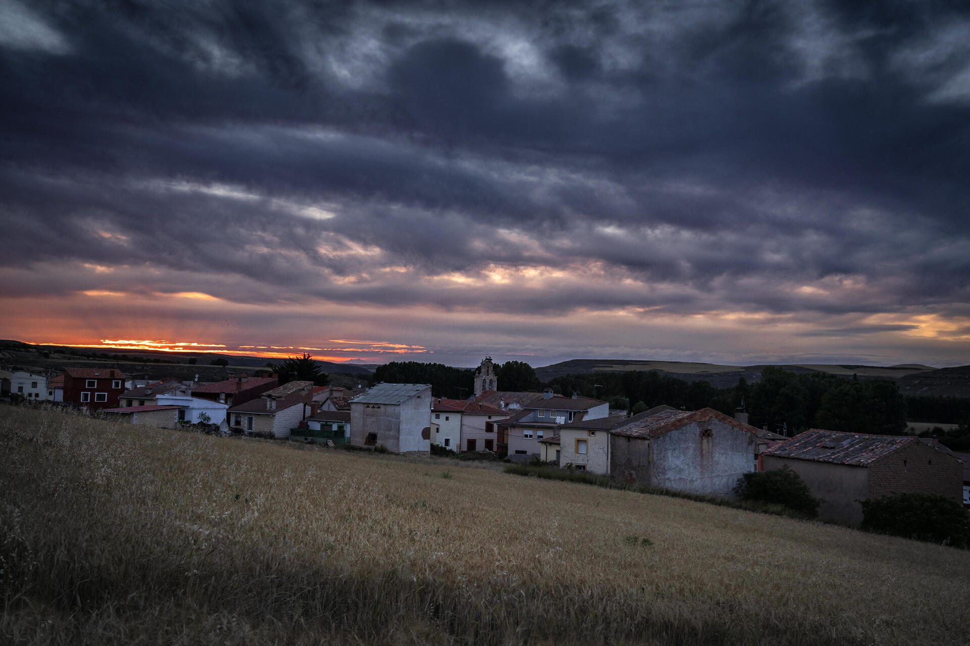Atardeceres con amenaza